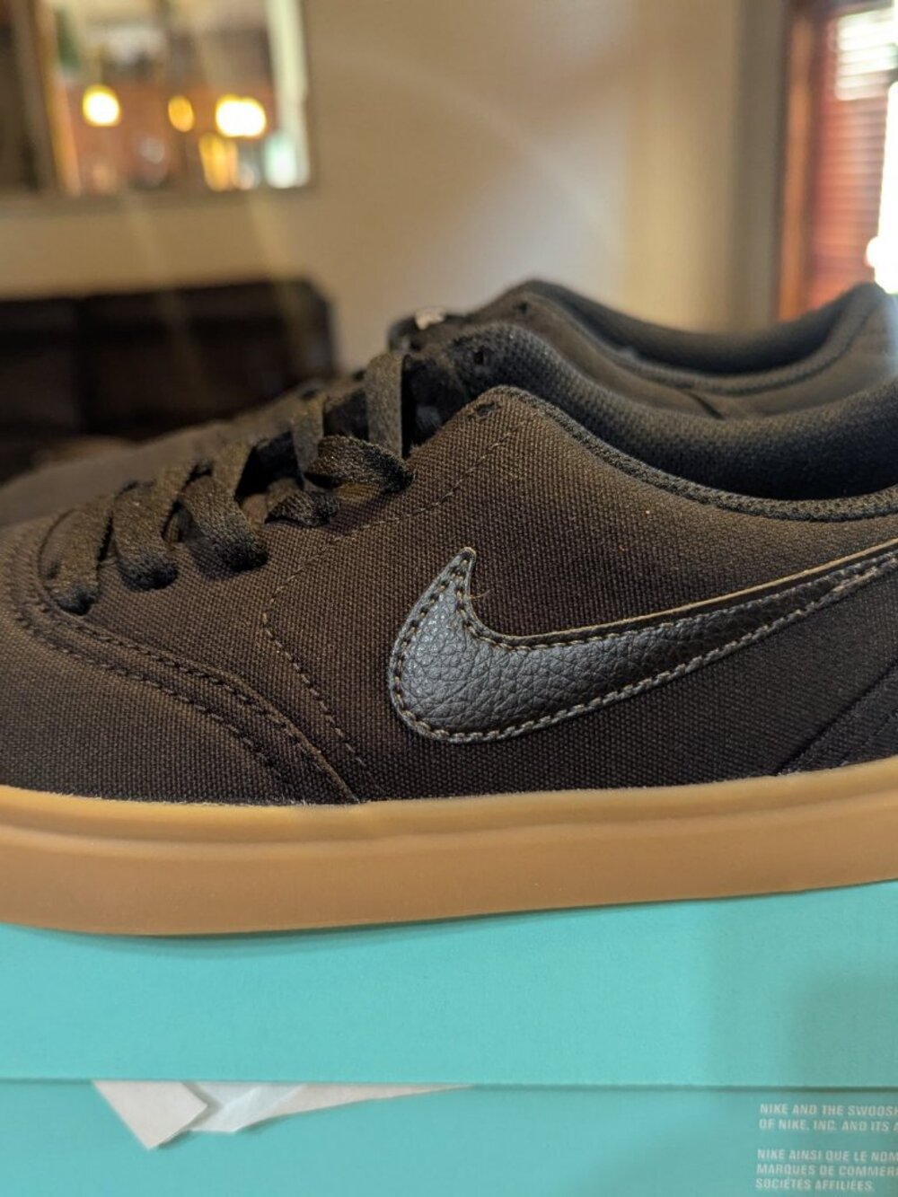 Nike SB Check Canvas Sneakers Youth 7Y New in Box